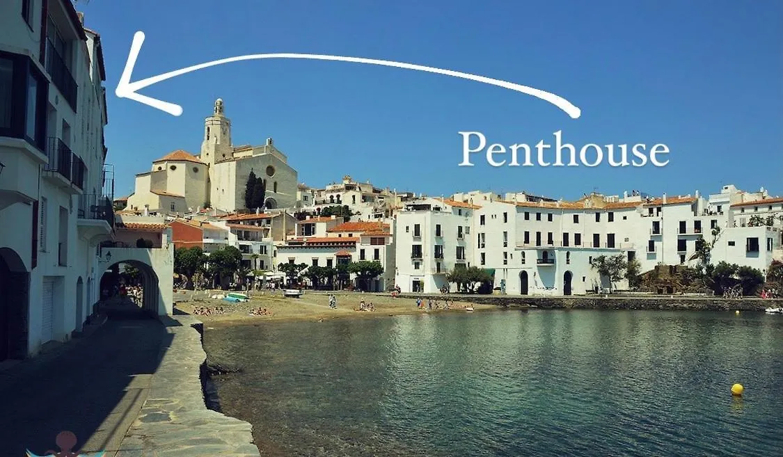 Beachfront Penthouse With Sea Views In Cadaques Apartment 0*,  Spain